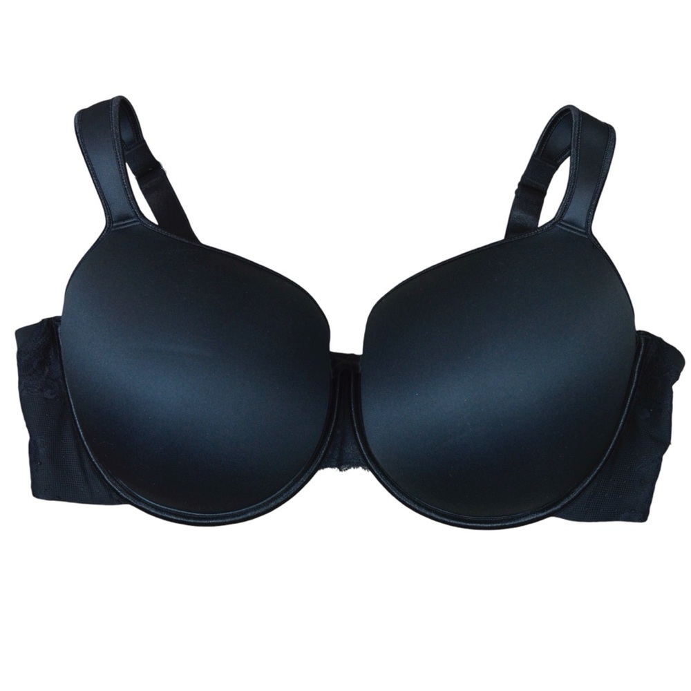 42DDD Torrid Curve Full-Coverage Lightly Linedโ Ballet Back Bra, Rich Black FLAW